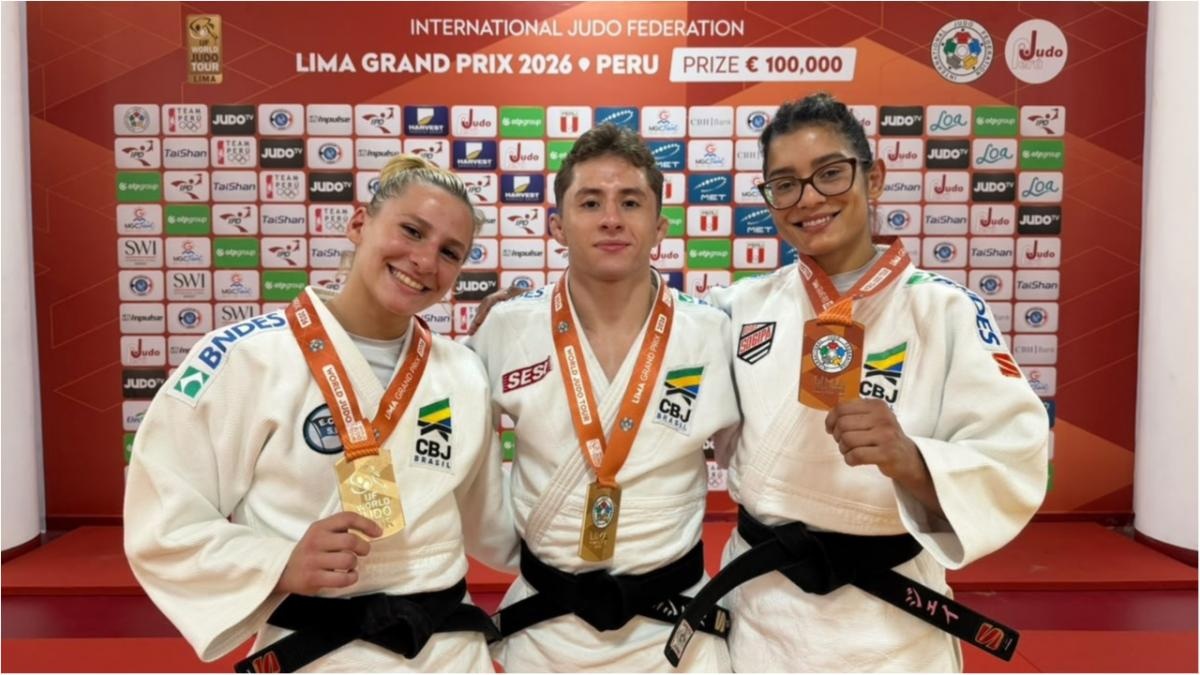 Judô do Brasil fatura três medalhas no primeiro dia do Grand Prix de Lima