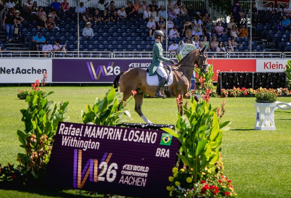 Brasil inicia disputas do Concurso Completo de equitação no Mundial de Hipismo