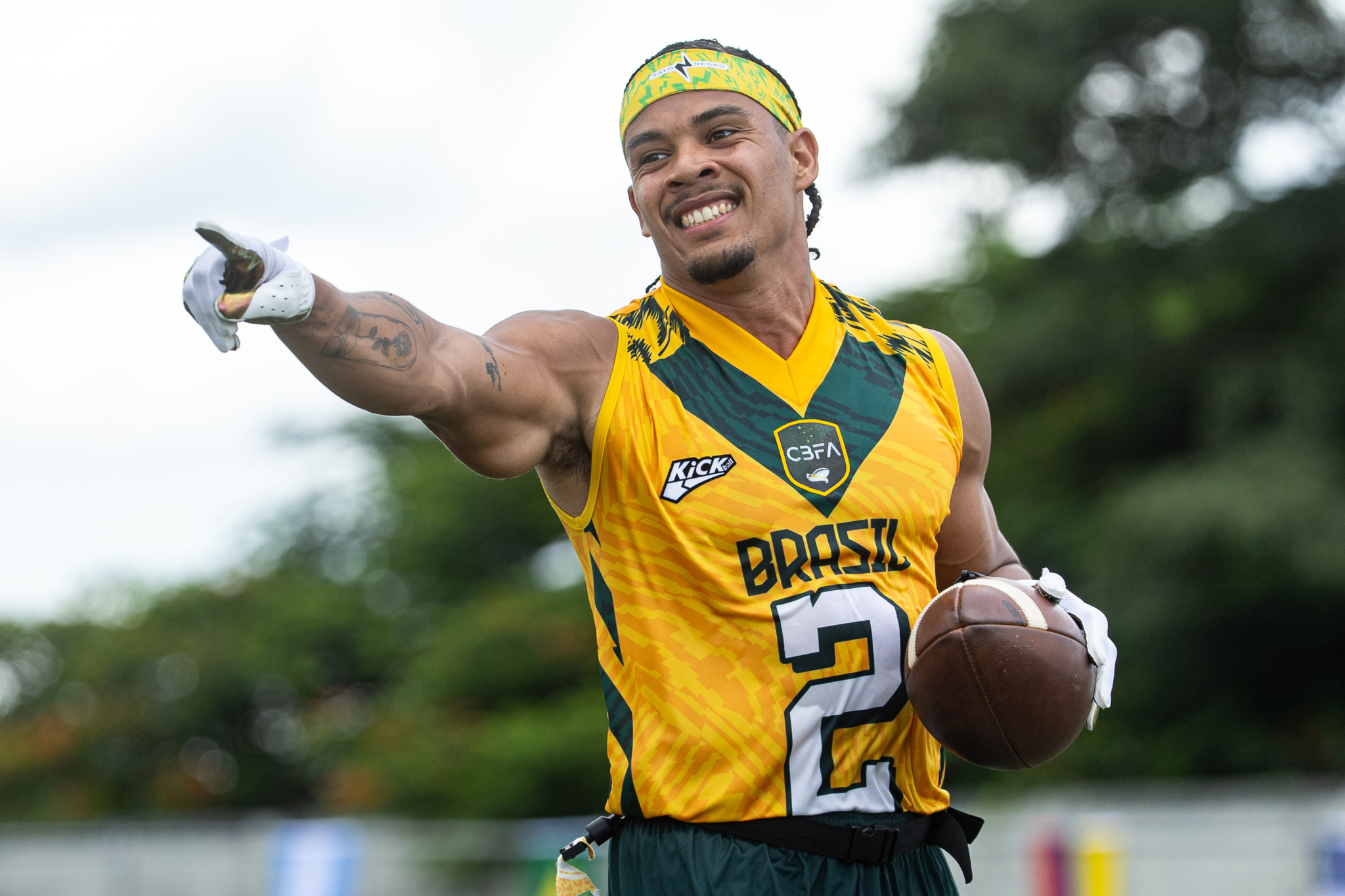 Seleção Brasileira Masculina perde duas vezes e precisará de combinação para seguir no Mundial de Flag Football 2026