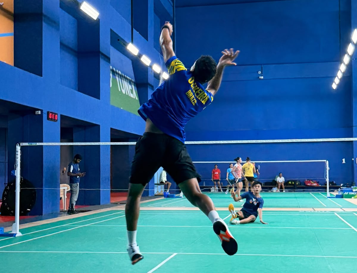 Pela primeira vez, atleta de Badminton do Recreio da Juventude é convocado para representar a Seleção Brasileira no Campeonato Mundial