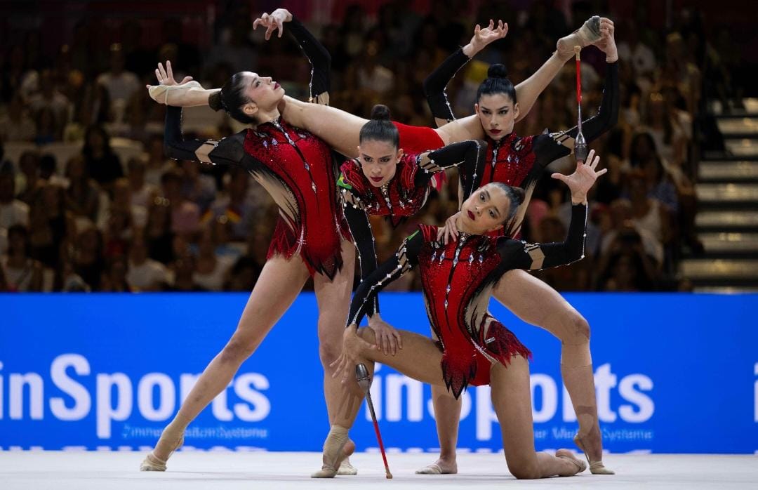 As melhores do mundo são do Brasil! Mais um Ouro na Ginástica Rítmica com o conjunto misto
