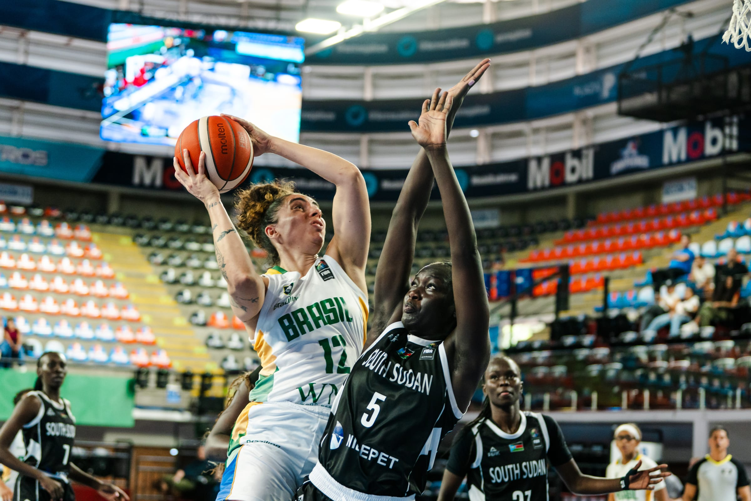 Brasil é derrotado pelo Sudão do Sul na estreia do pré-olímpico feminino de basquete