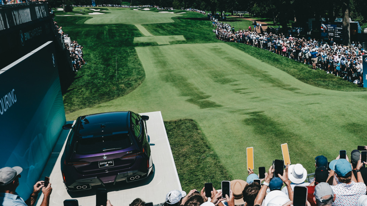 Campo de golfe do torneio BMW Championship 2026