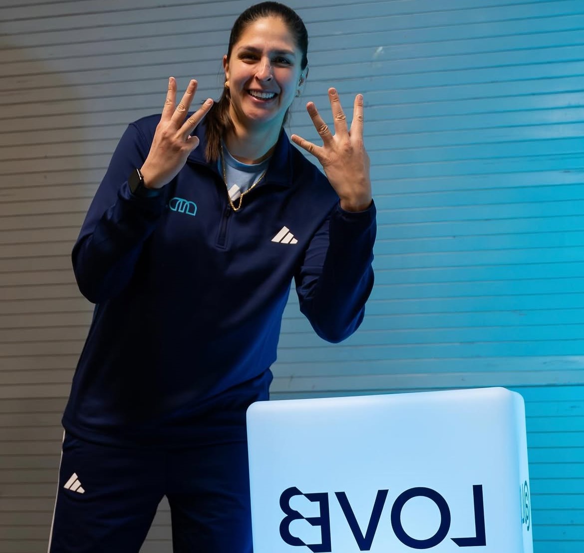 Bia, medalhista olímpica com a Seleção de vôlei, é a nova assistente técnica do LOVB Atlanta