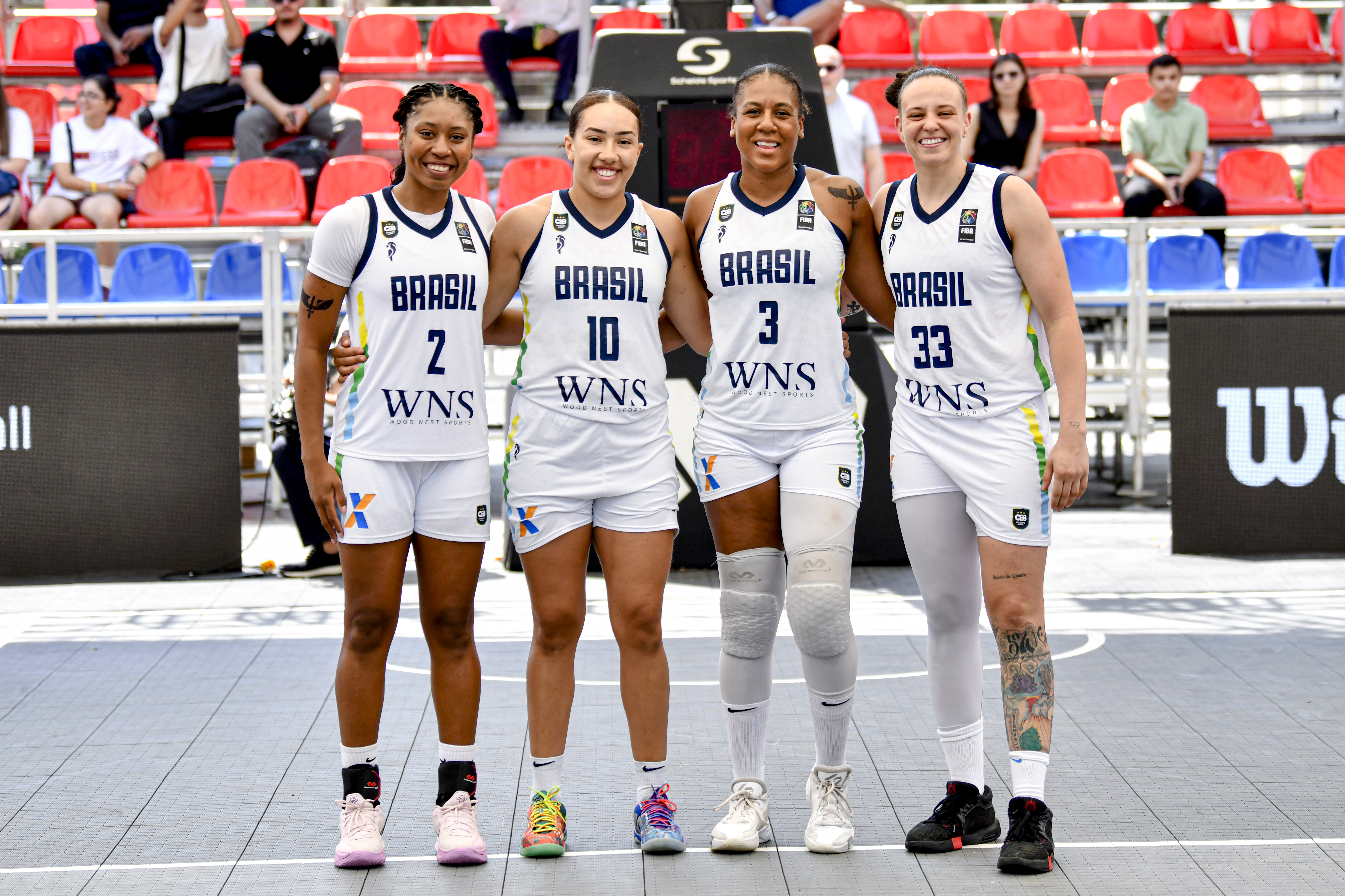 Seleção Brasileira feminina de 3x3 disputa a etapa de Bangkok da Women’s Series de olho em Los Angeles 2028