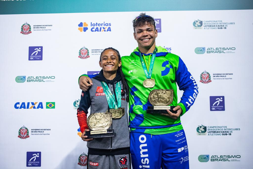 Números do Brasileiro Sub-18 mostram uma base forte no Atletismo Brasil