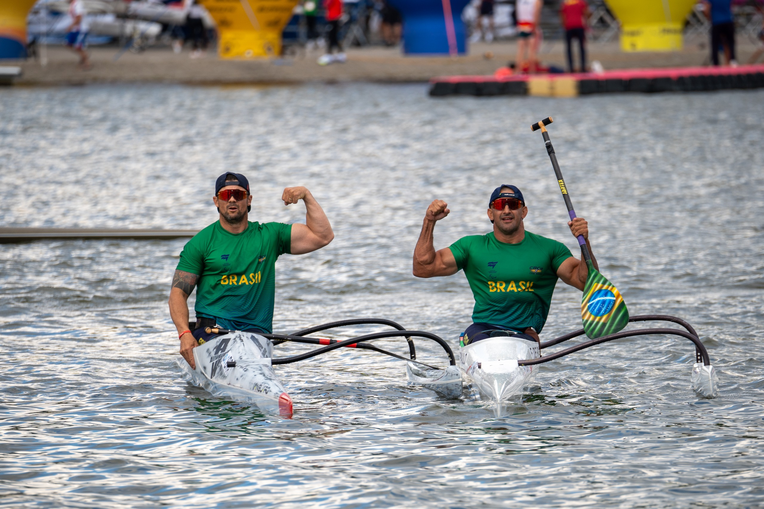 Brasil soma duas pratas e um bronze no Mundial de paracanoagem