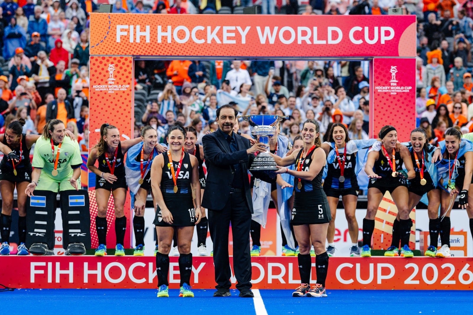 LAS LEONAS CALAM OS PAÍSES BAIXOS!!! Argentina conquista o título do Mundial feminino de hóquei sobre a grama