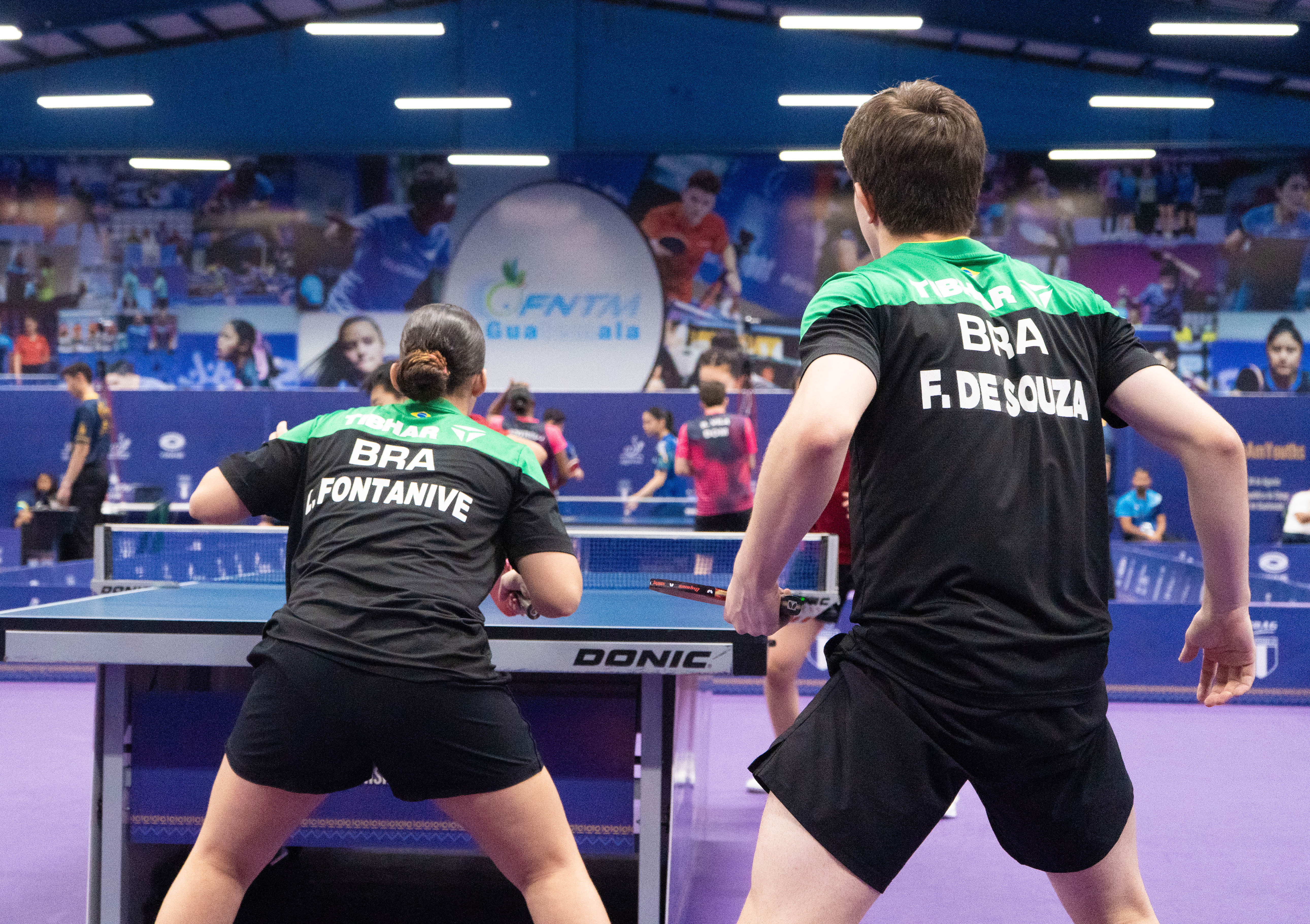 Brasil garante três medalhas no Campeonato Pan-Americano de tênis de mesa