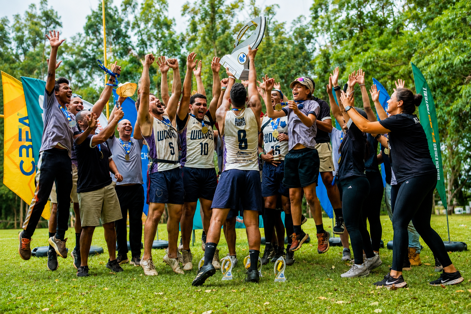 BH Wolves é o grande campeão da primeira edição do Brasileirão Série C masculino de Flag Football