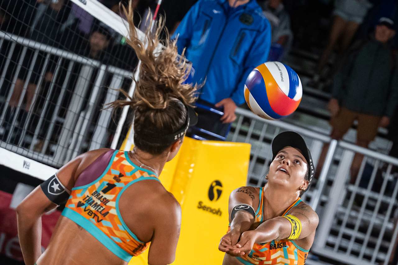 Thâmela e Vic são as favoritas no feminino do Sul-Americano