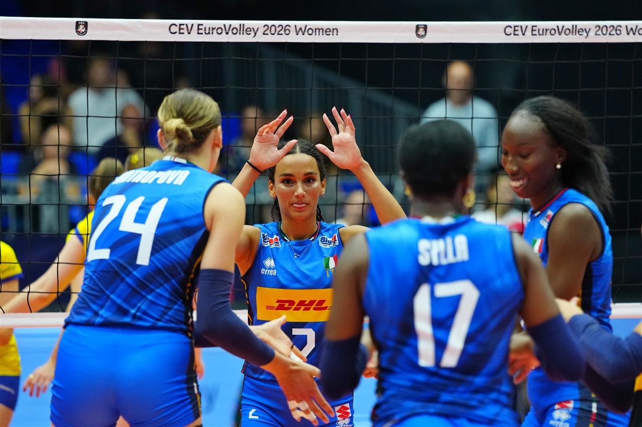 Após susto, Itália chega as semifinais do Europeu feminino de vôlei