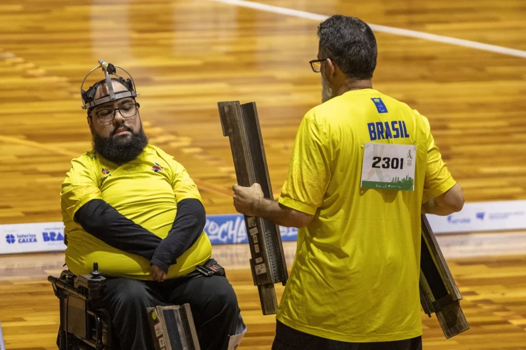 Brasil garante vaga nas semifinais na disputa por pares no Mundial de bocha na Coreia do Sul