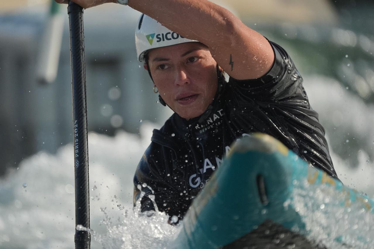 Ana Sátila é sétima colocada na final do C1 na Copa do Mundo de canoagem slalom