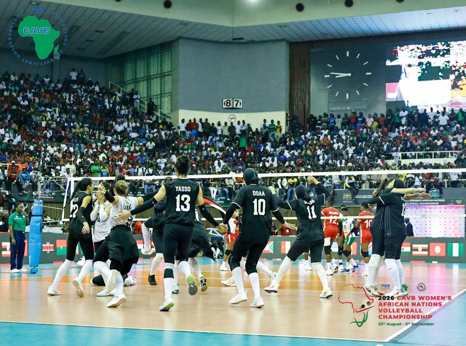 HISTÓRICO!!! Egito vence o Africano feminino de vôlei e vai disputar os Jogos Olímpicos pela primeira vez