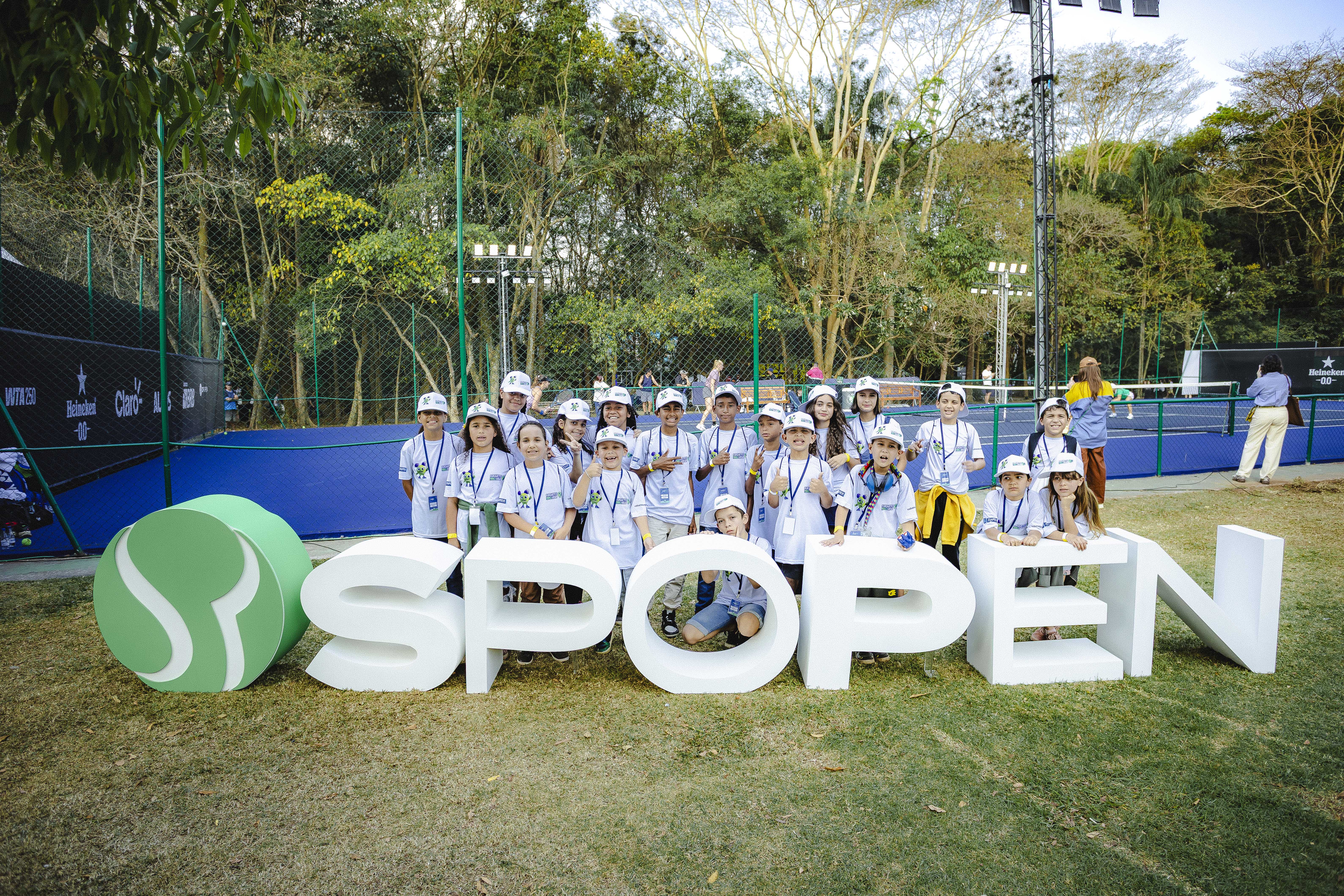 SP Open transforma a força do torneio em oportunidades para crianças e jovens