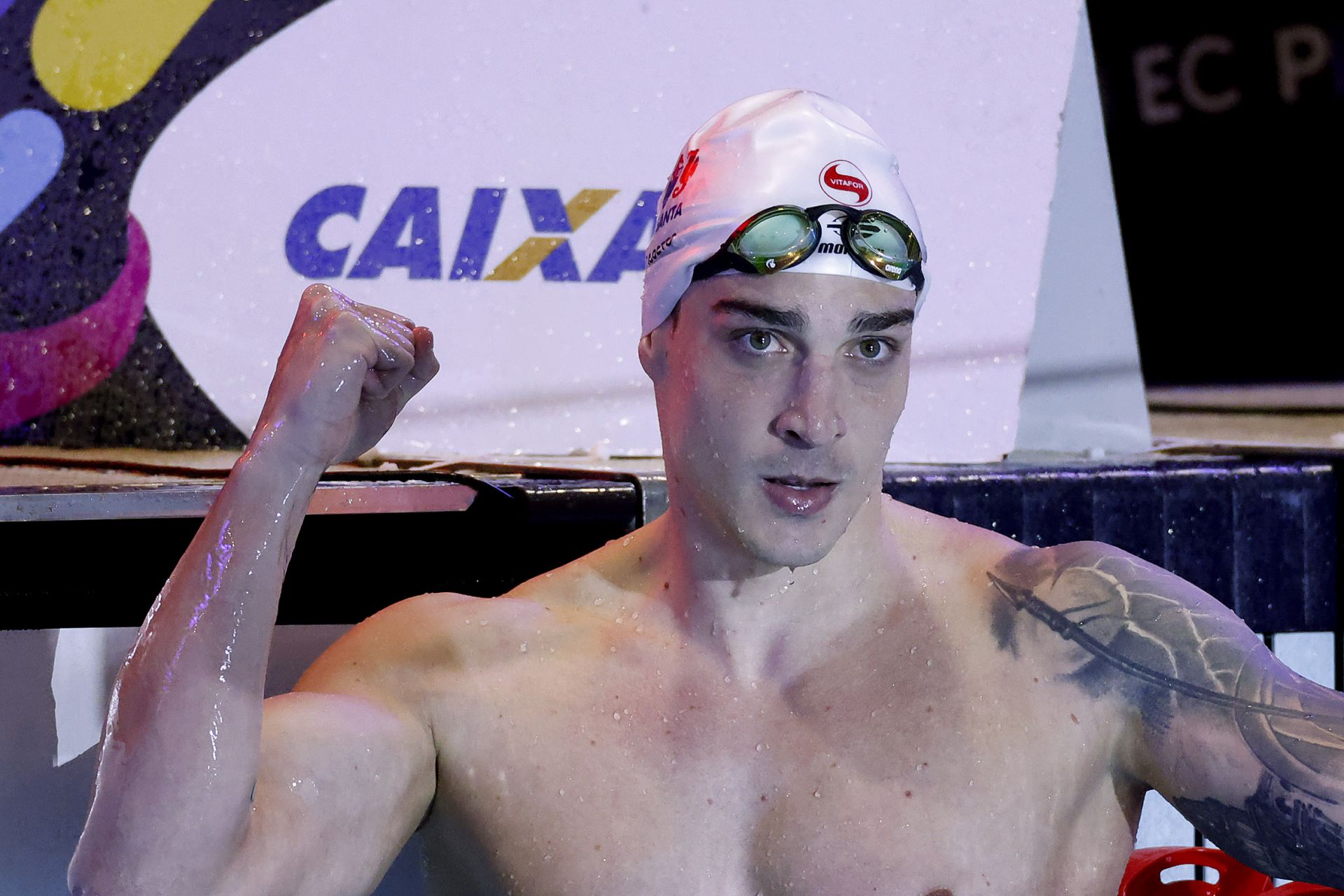 Caribé fecha o Troféu José Finkel quebrando recorde nos 50m livre
