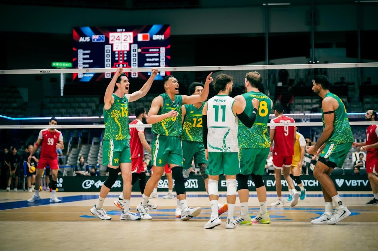 Austrália vence no segundo dia do Asiático masculino de vôlei