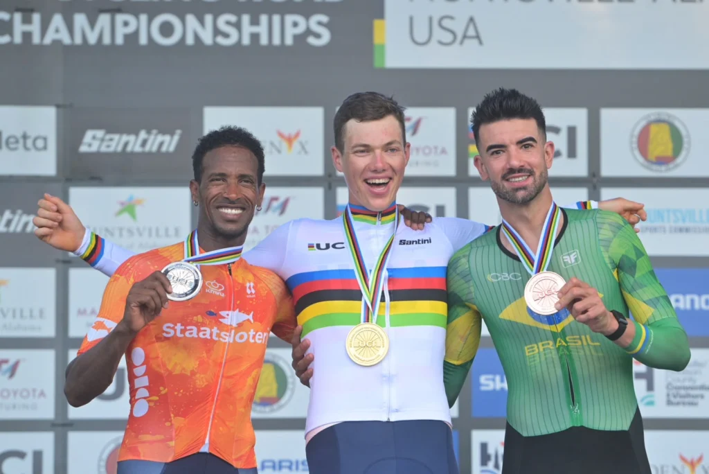 Dois brasileiros sobem ao pódio no segundo dia do Mundial de paraciclismo, nos EUA
