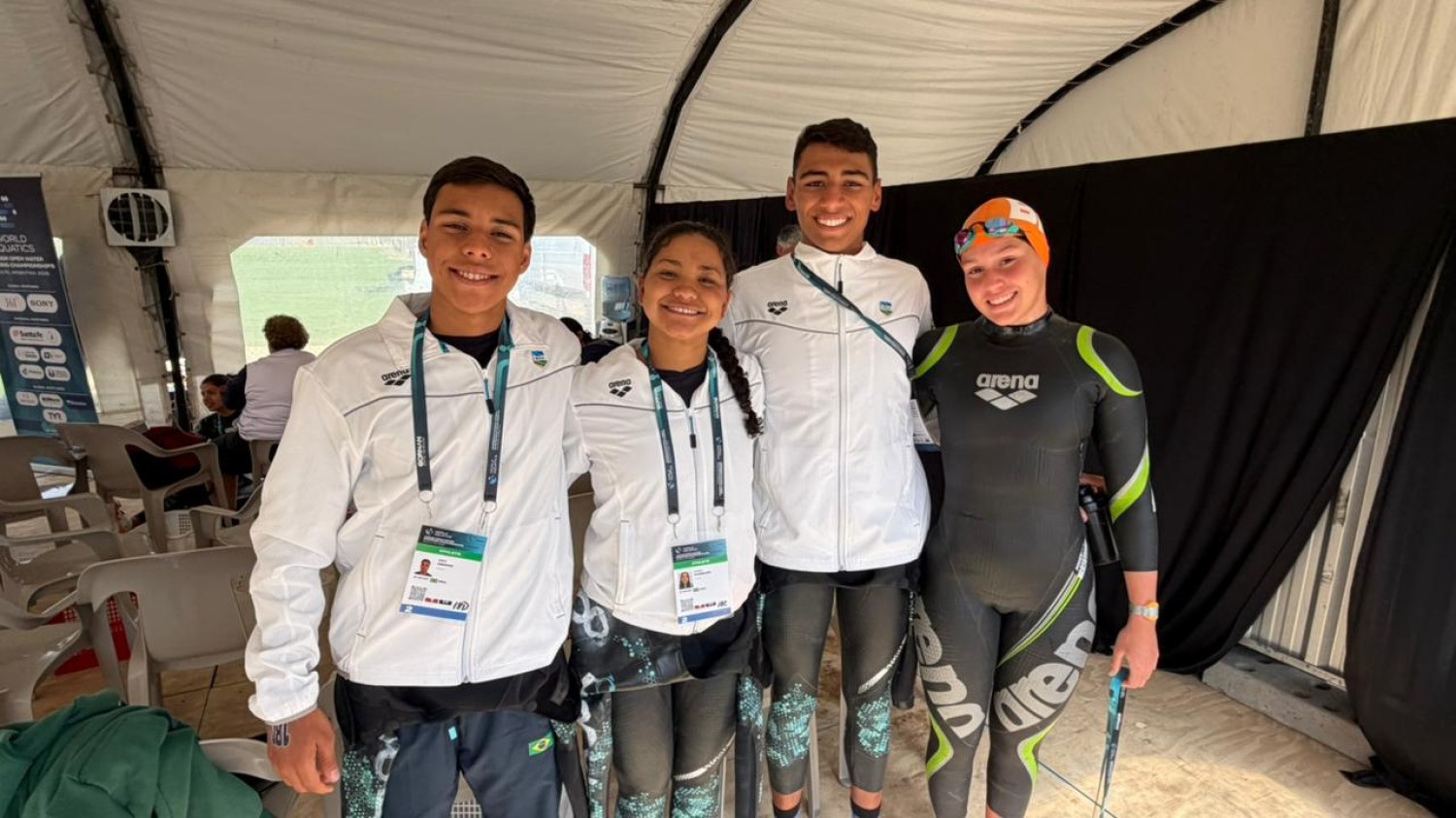 Brasil encerra Mundial Junior de águas abertas com um bronze e quatro top 10