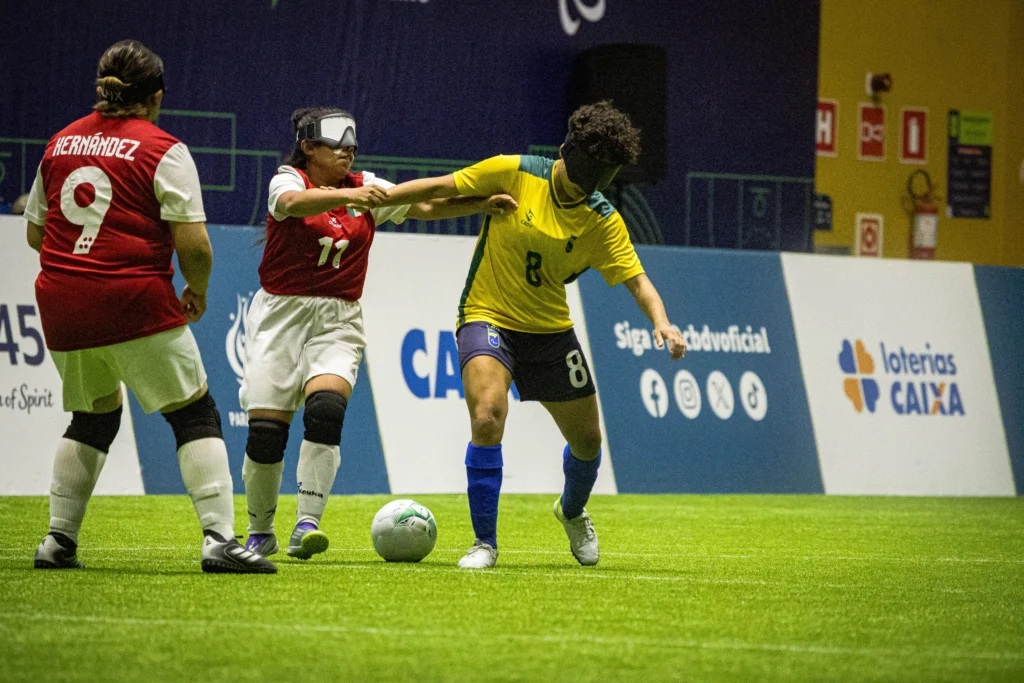 Brasil vence México e garante vaga na final da Copa América de futebol de cegas; Seleção masculina estreia com vitória