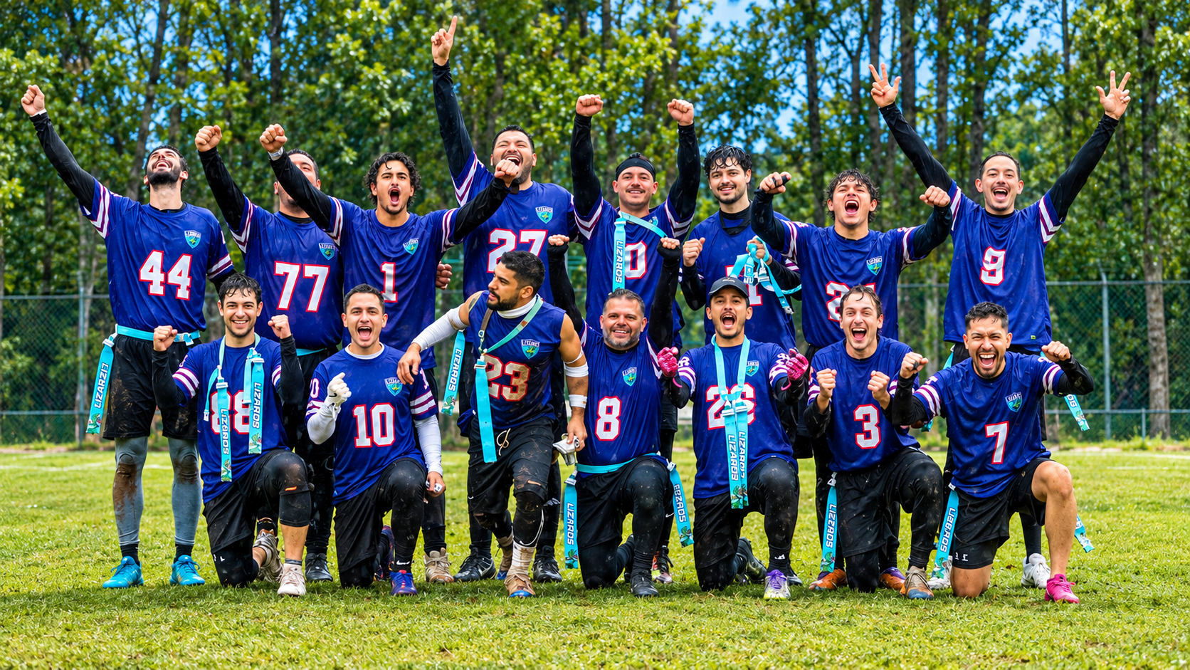 Leme Lizards é campeão da Série B masculina de Flag Football 2026