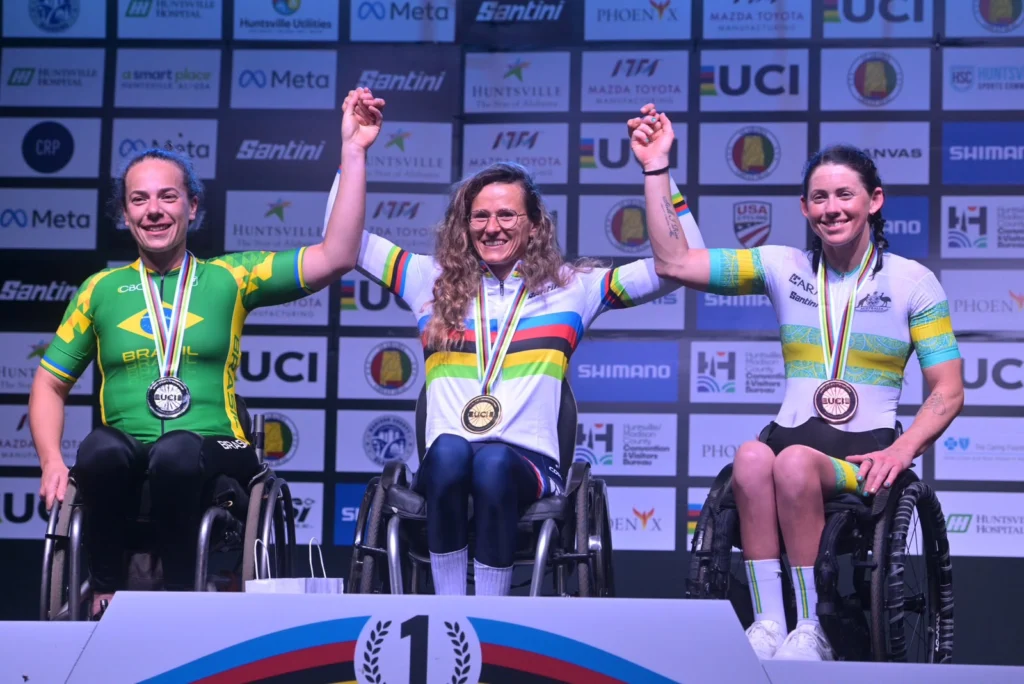 Paranaense Jady Malavazzi conquista prata no Mundial de ciclismo nos Estados Unidos