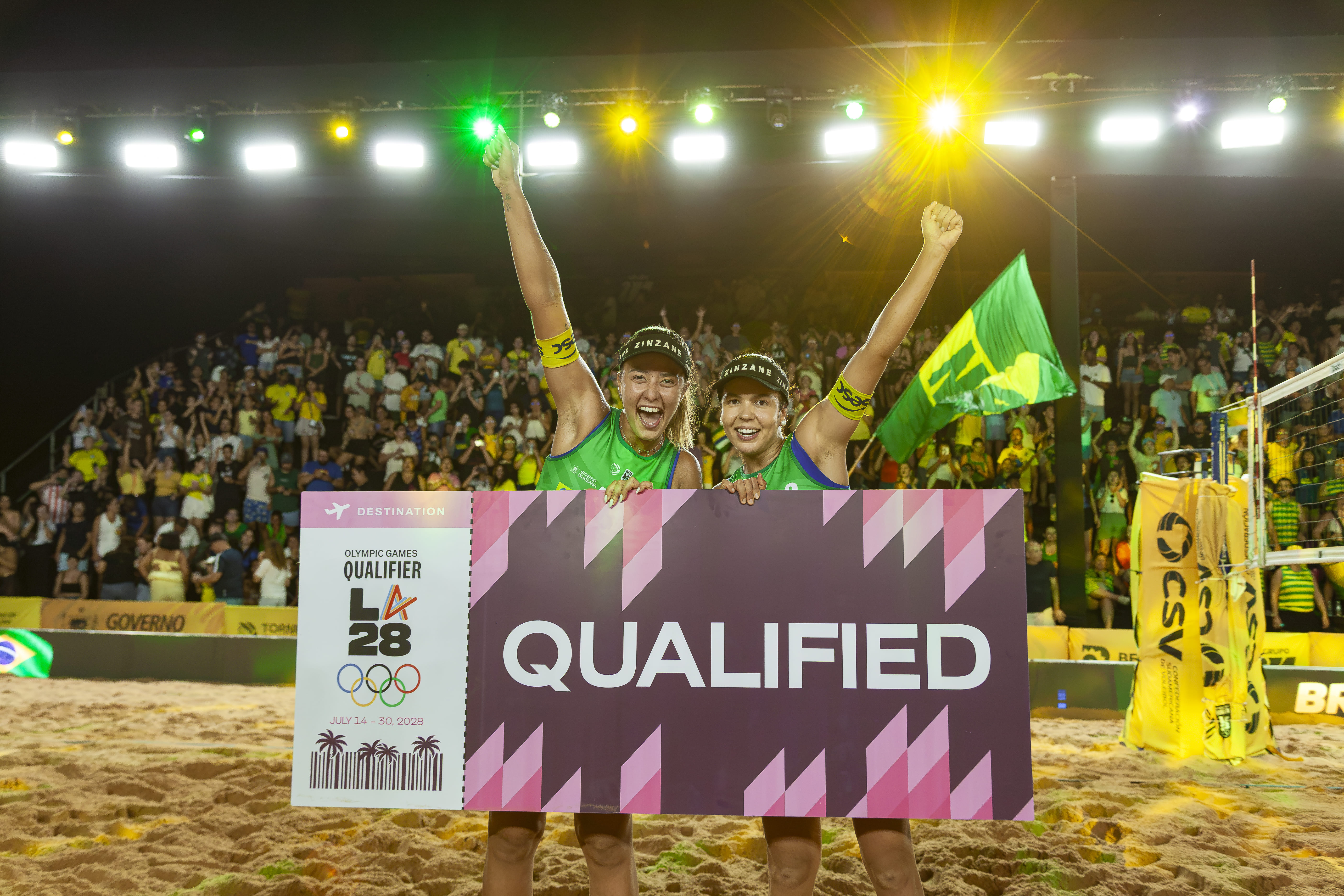 Vôlei de praia faz delegação brasileira para Los Angeles 2028 se aproximar dos 30 nomes