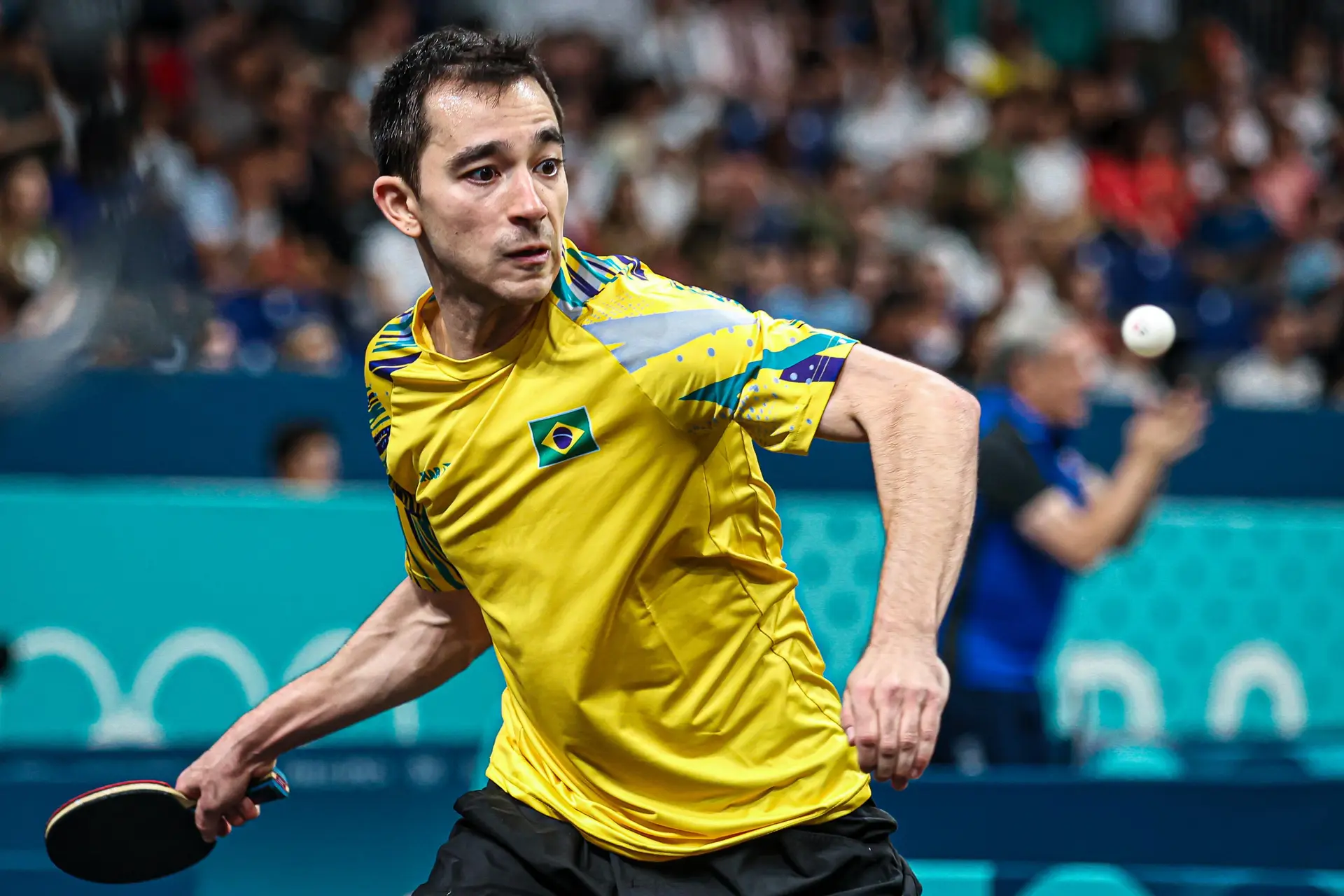 Hugo Calderano estreia com vitória no WTT Champions de Macau