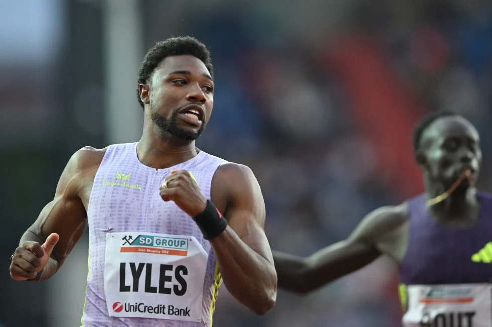 Noah Lyles está fora do Ultimate Championship de atletismo