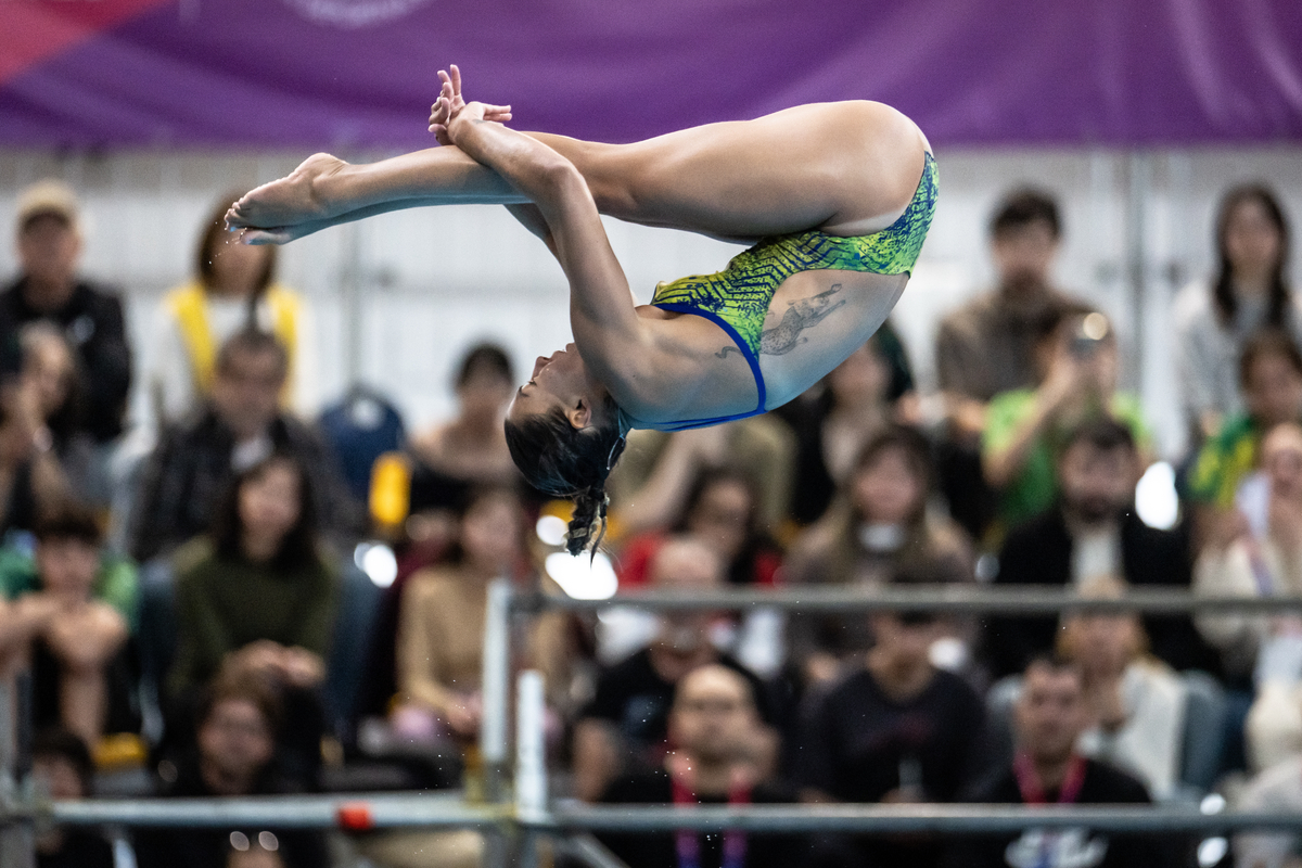 Anna Rodrigues, medalha de prata na competição