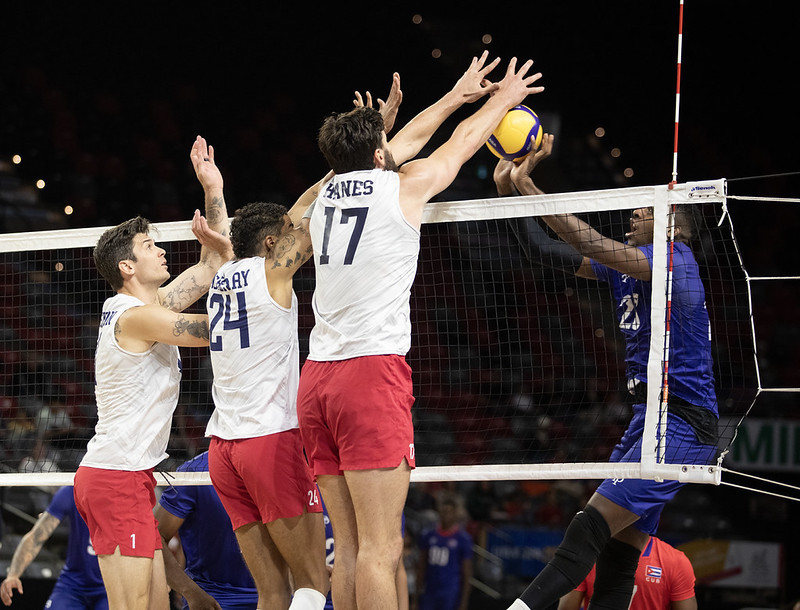 Estados Unidos e Canadá avançam para a semifinal do Campeonato da NORCECA de vôlei masculino
