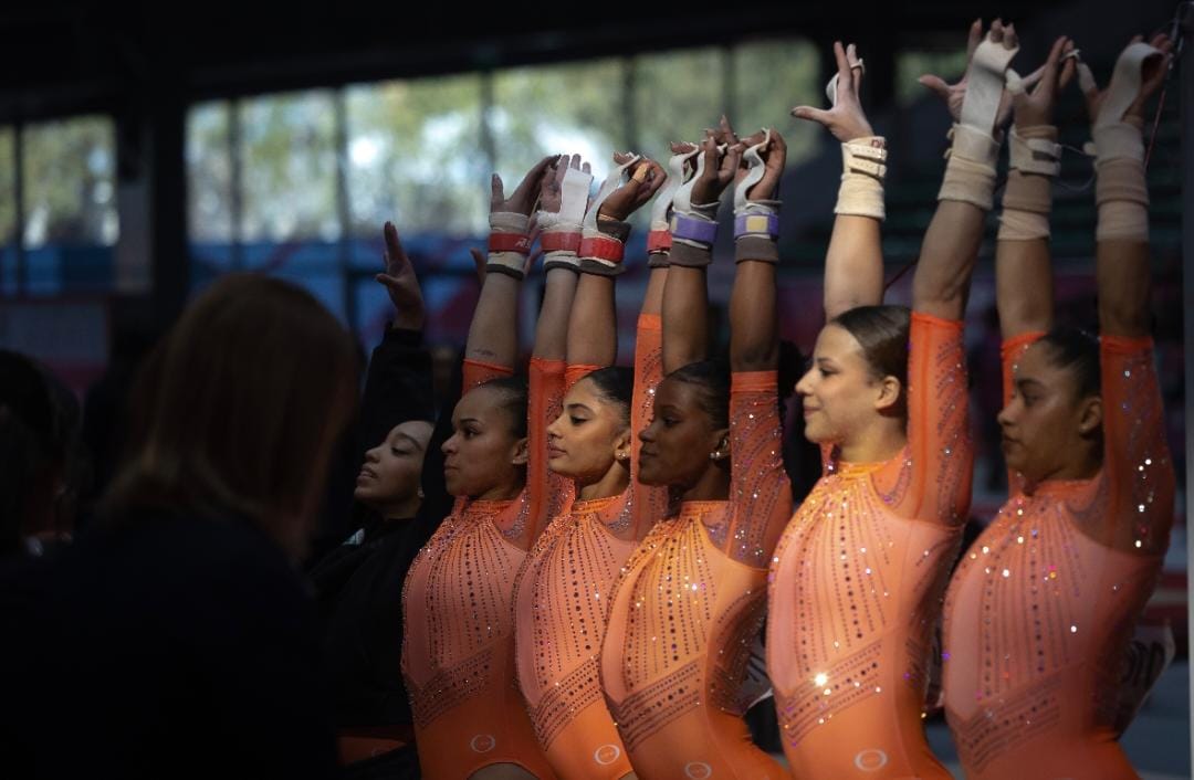 Ginástica Artística Feminina conquista duas pratas nos Jogos Sul-Americanos