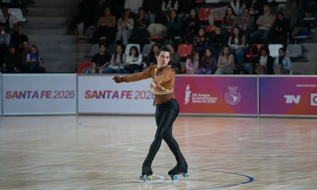 Erik Leite é bronze na patinação artística nos Jogos Sul-Americanos de Santa Fé