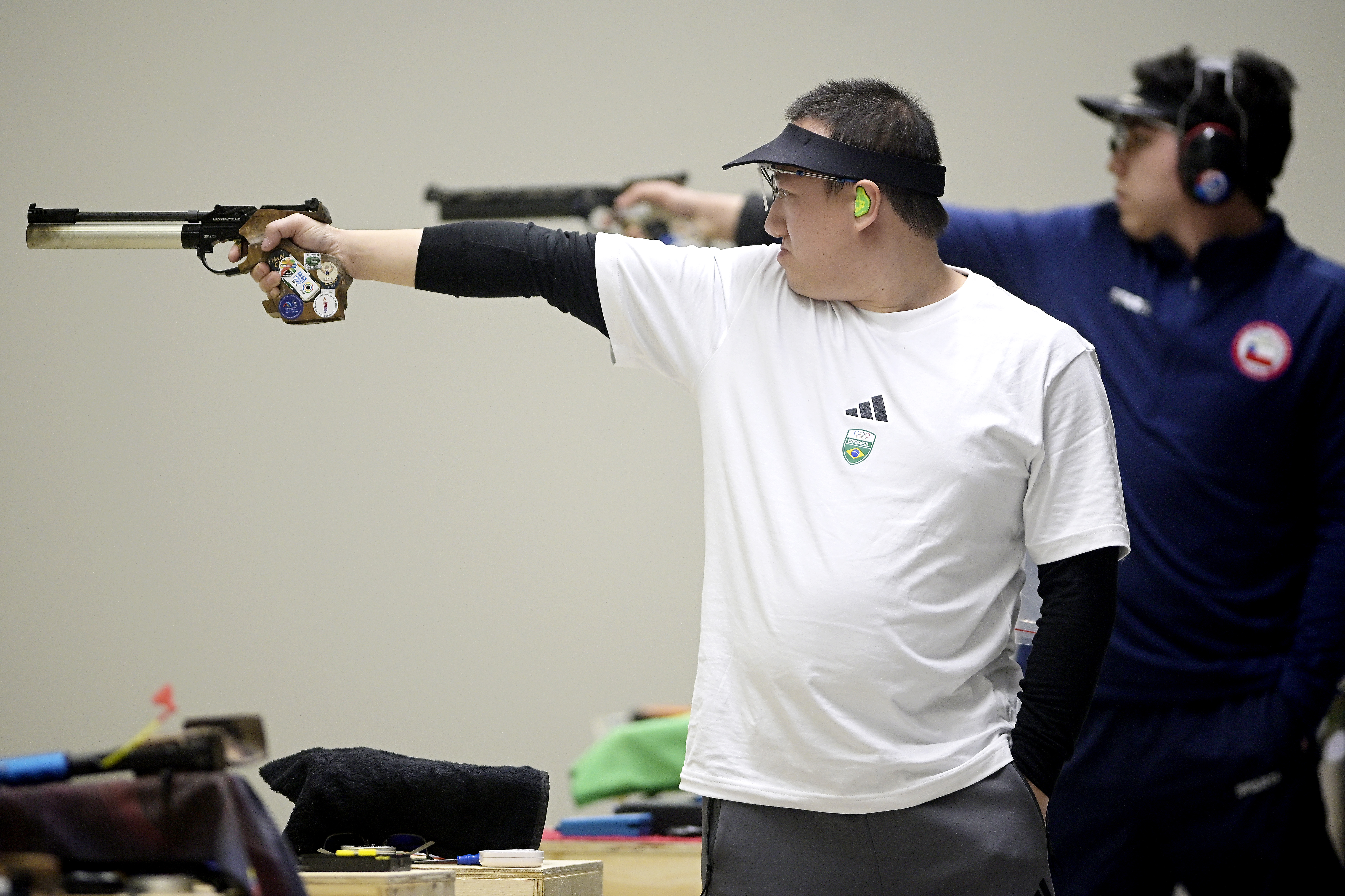 Felipe Wu é bronze na pistola de ar dos Jogos Sul-Americanos de Santa Fé