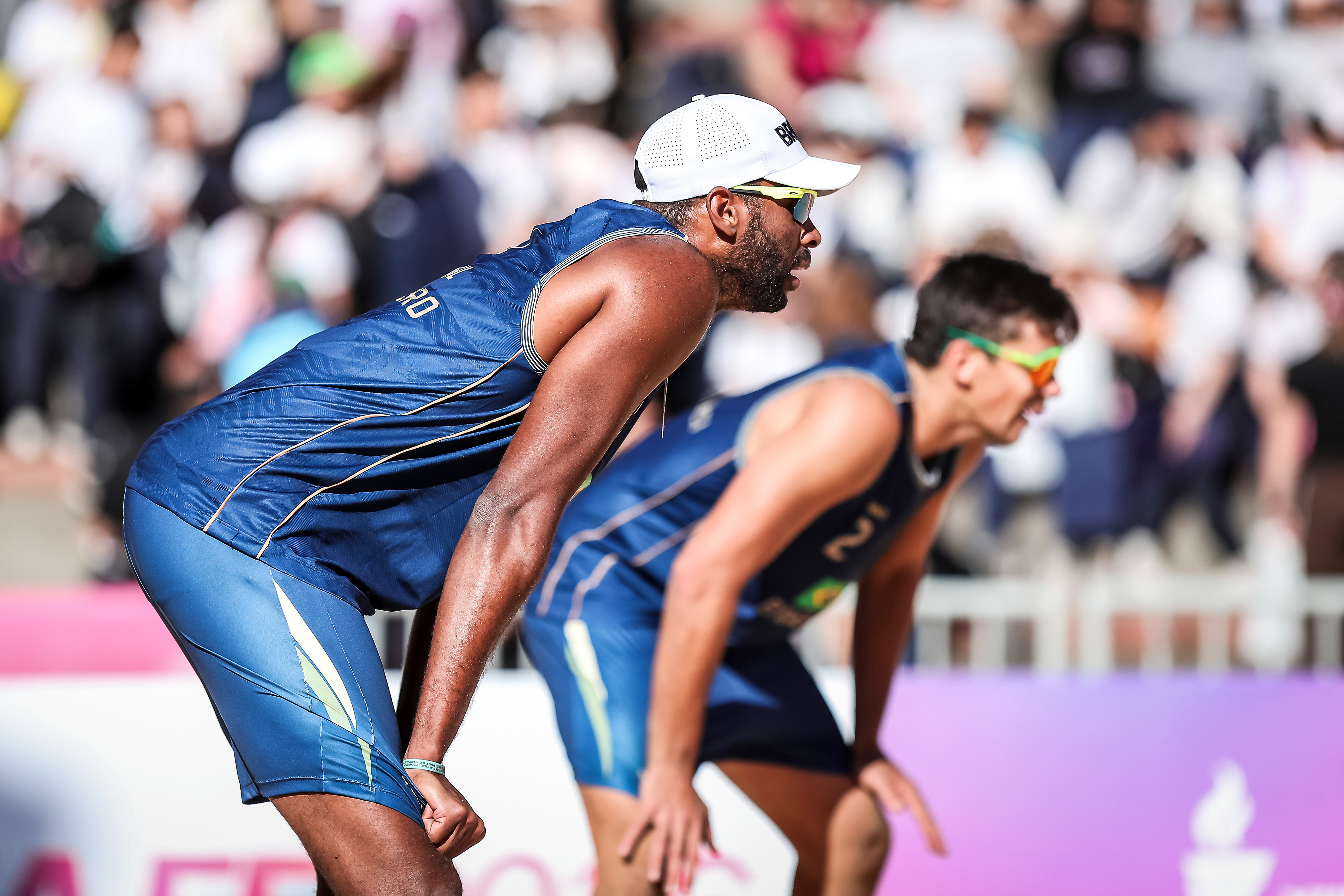 Evandro e Arthur reencontram dupla venezuelana na final dos Jogos Sulamericanos