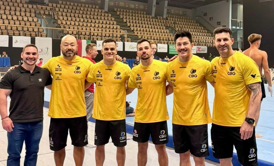 Ginastas do Brasil competem na etapa de Szombathely da Copa do Mundo de Ginástica Artística