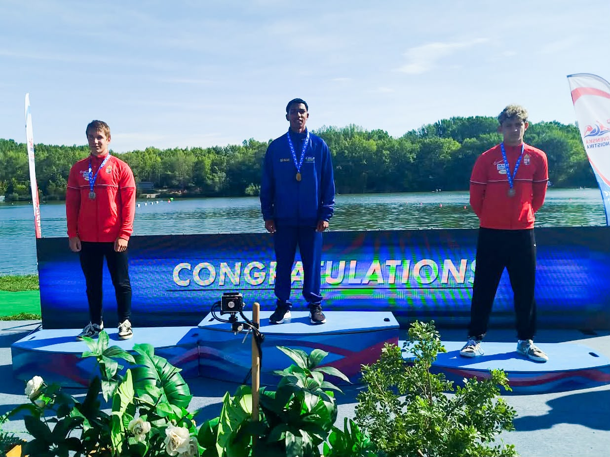 Brasil é tricampeão no primeiro dia de finais do Olympic Hopes de canoagem velocidade