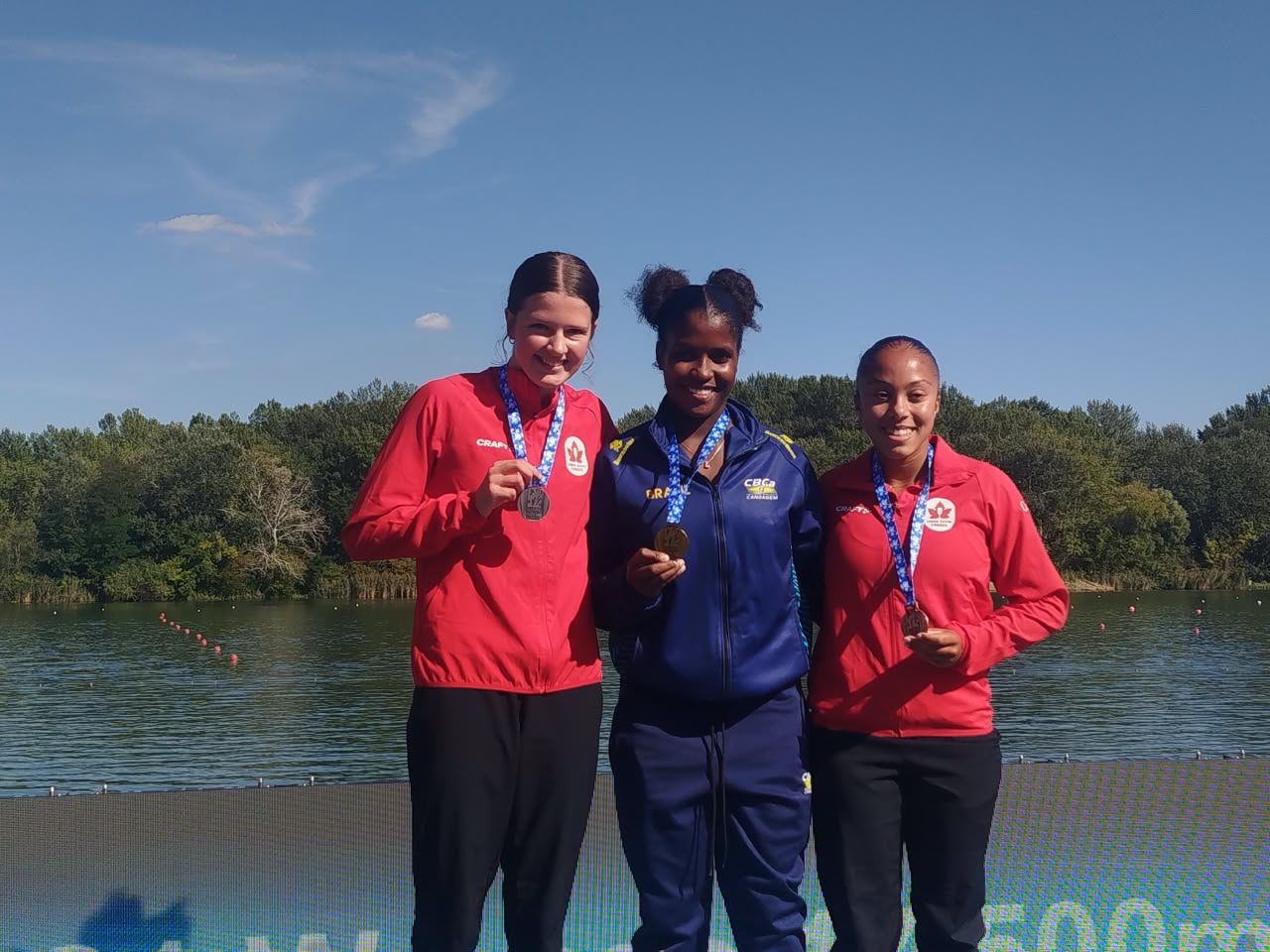 Brasil conquista mais três ouros no Olympic Hopes de canoagem velocidade