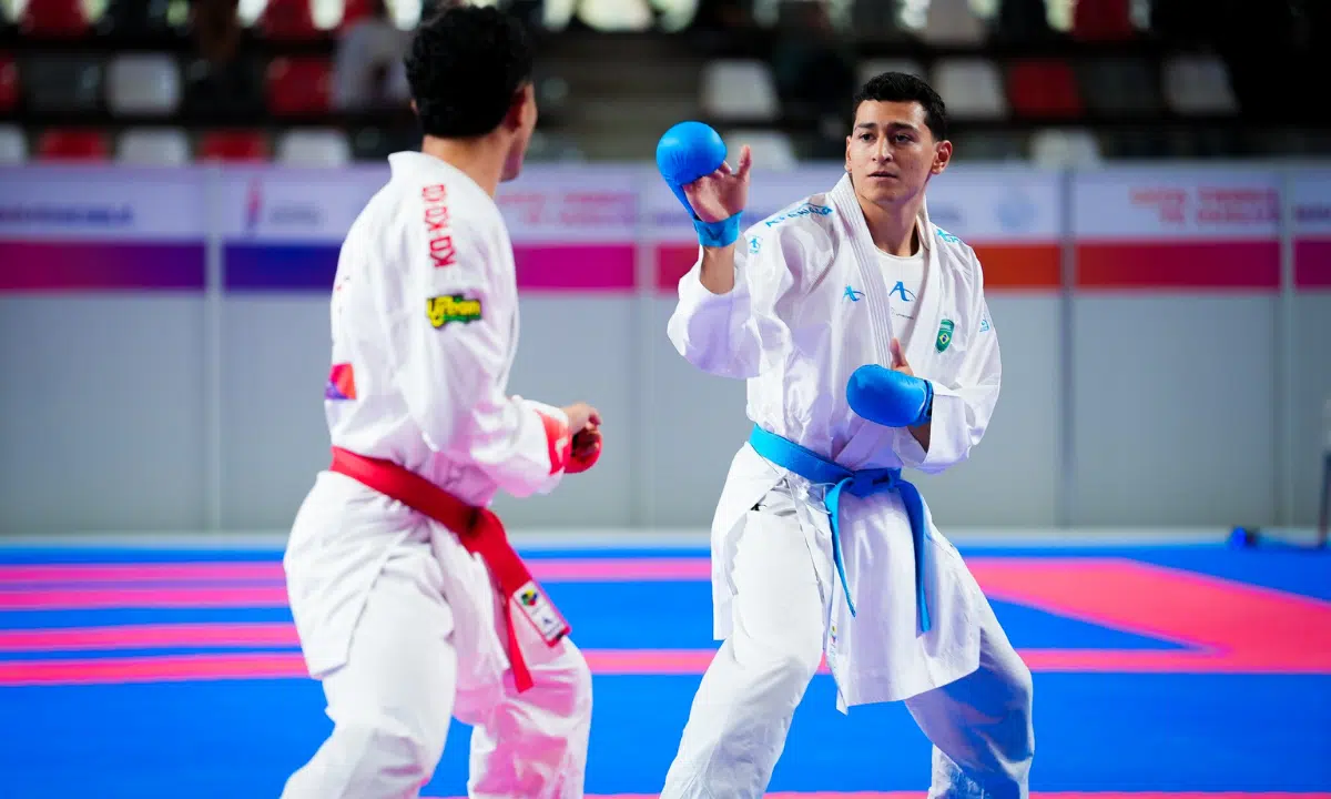 Em tarde de “quases”, Brasil conquista prata e bronze no karatê dos Jogos Sul-Americanos de Santa Fe