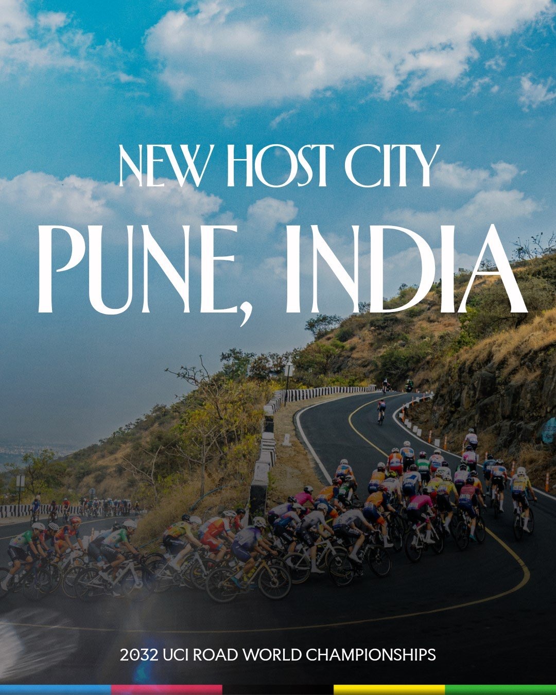 Índia receberá o Mundial de ciclismo de estrada em 2032