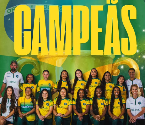 Brasil, campeão do Sul-Americano Feminino 2026