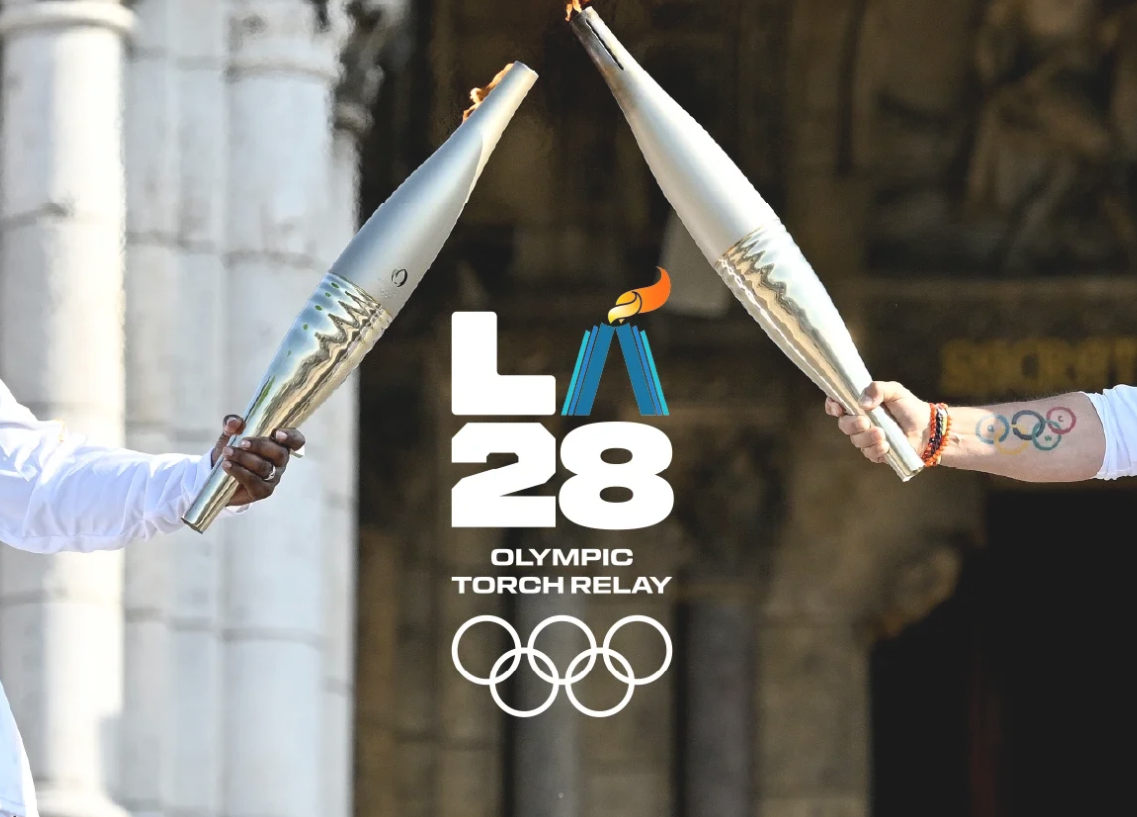 Atlanta receberá o inicio do revezamento da tocha olímpica de Los Angeles 2028