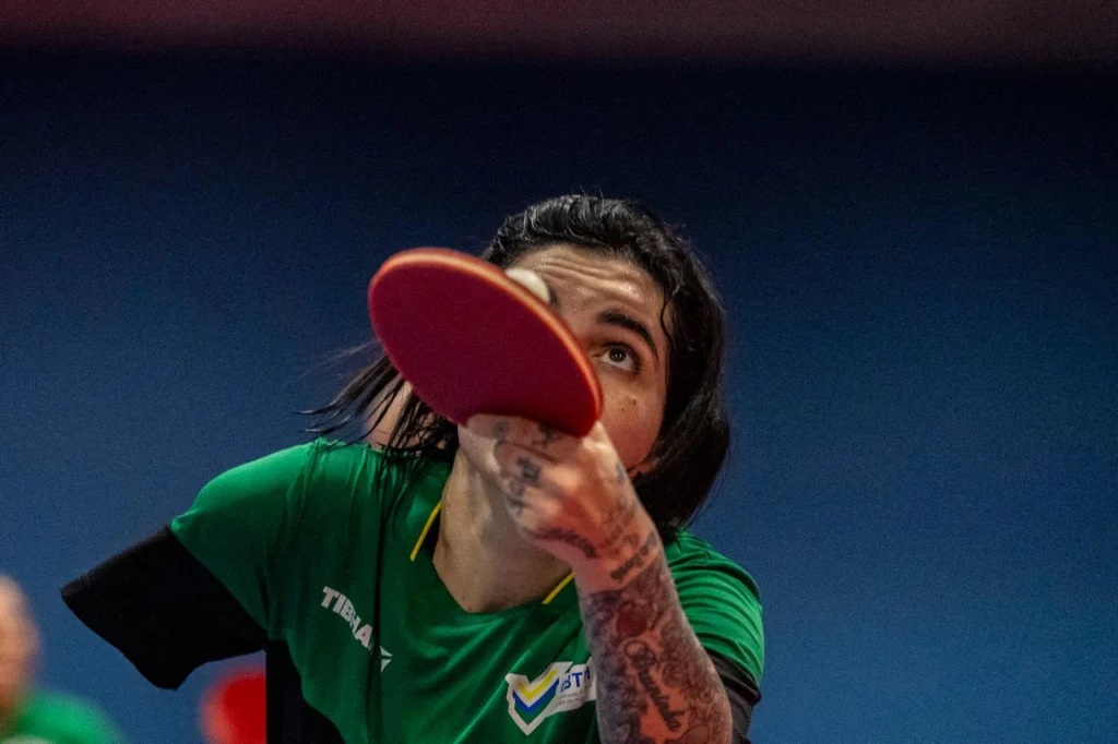 CT recebe Seleção Brasileira de tênis de mesa paralímpica para semana de treinamentos antes do Mundial