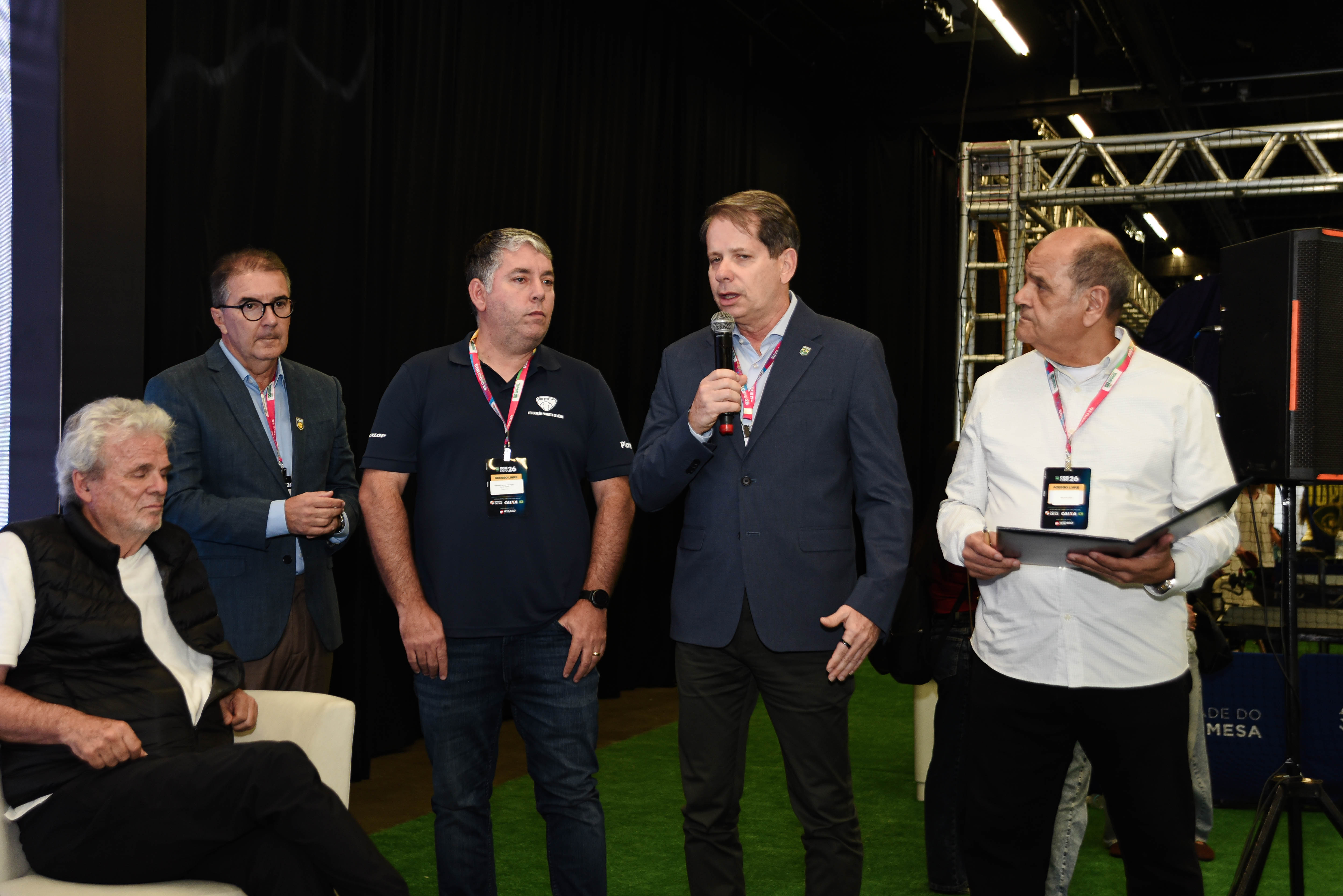 Comitê Olímpico Brasileiro formaliza apoio ao Memorial Tênis Brasileiro