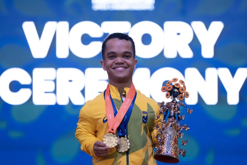Brasil estreia com dois ouros e recordes das Américas no Open das Américas de halterofilismo paralímpico