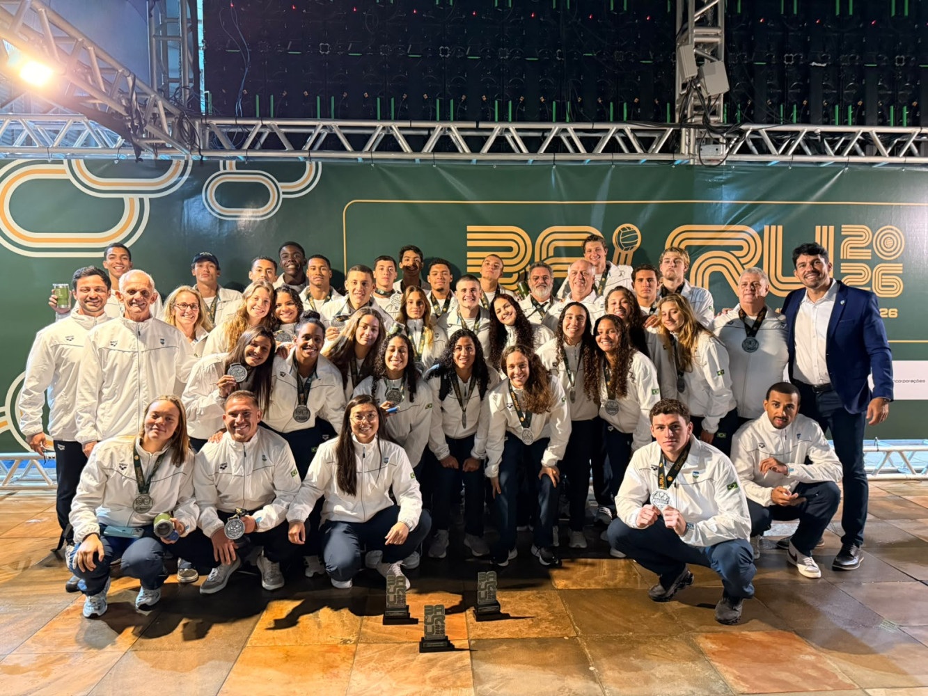 Brasil fica com duas pratas no Pan-Americano de polo aquático