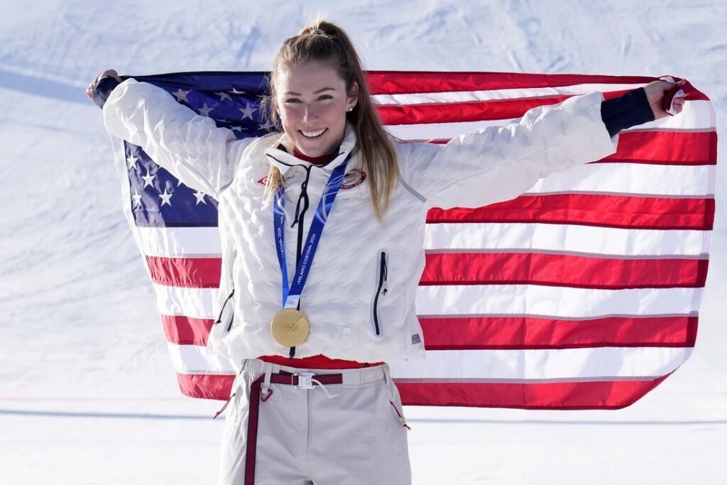 Mikaela Shiffrin pretende competir menos vezes no slalom na próxima temporada do esqui alpino