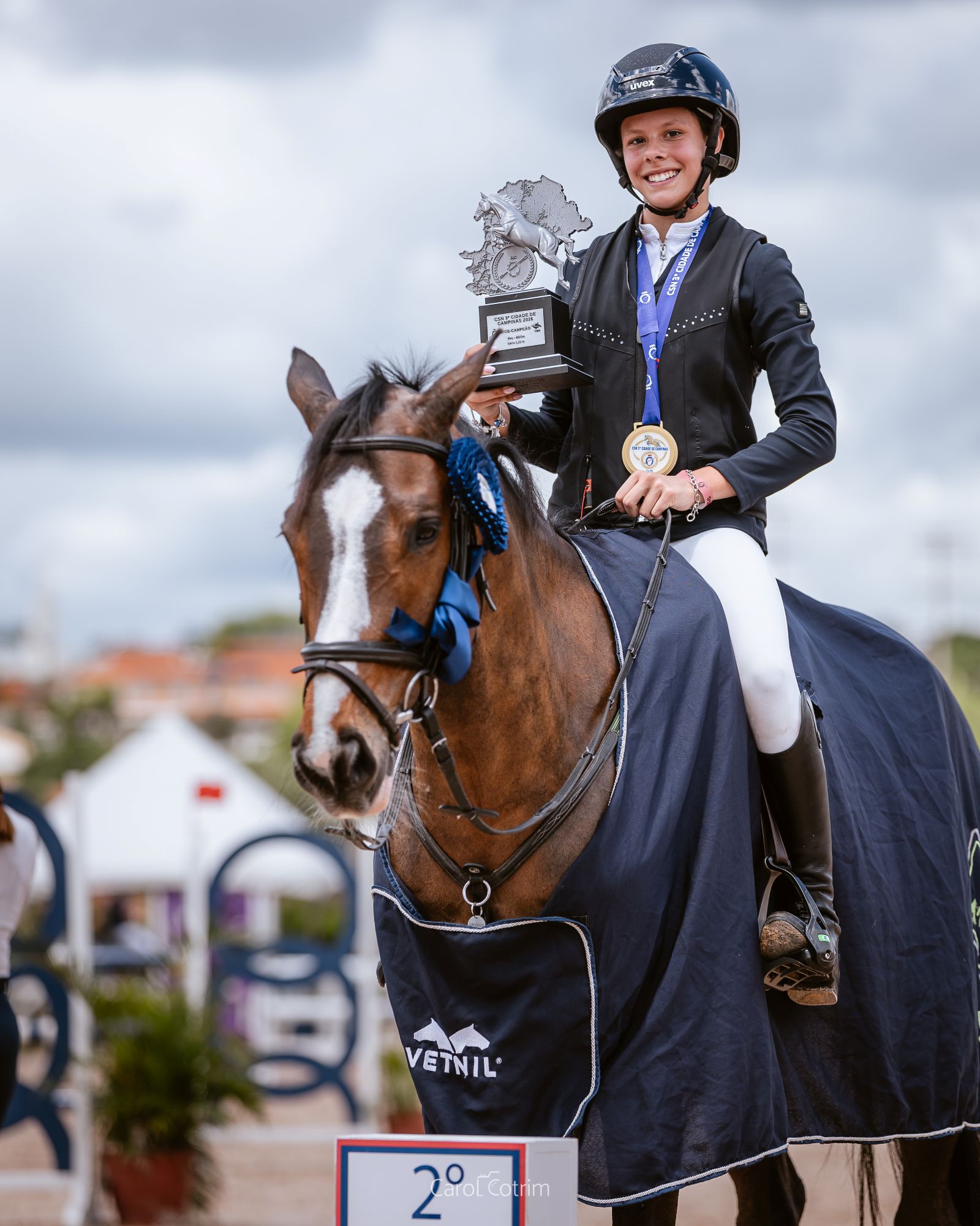 Aos 12 anos, Lara Pacheco é vice-campeã em Campinas antes de representar o Brasil no Sul-Americano