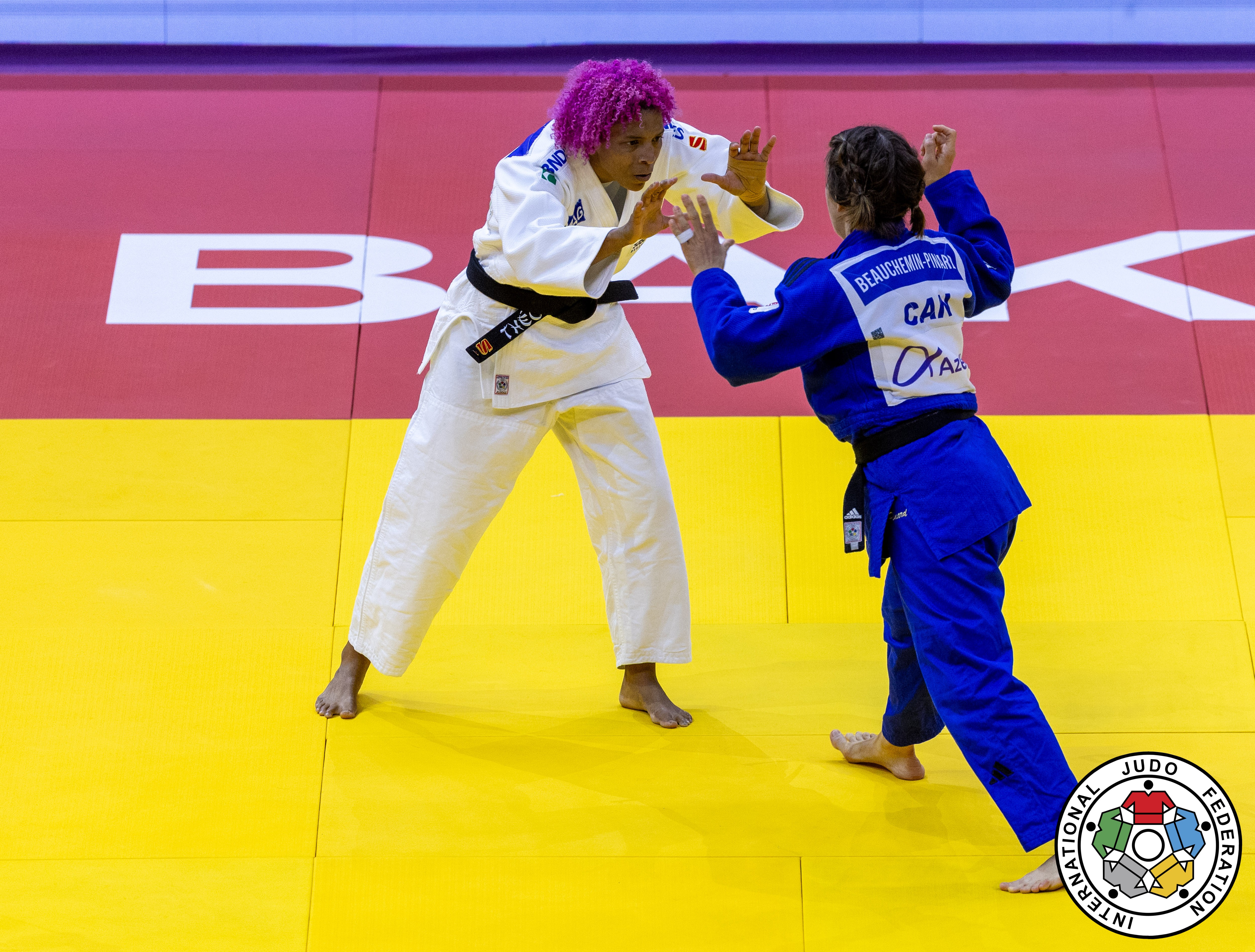 Rafaela Silva e David Lima são eliminados na estreia do quarto dia de Mundial de judô